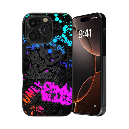 Good Vibes Neon Splatter