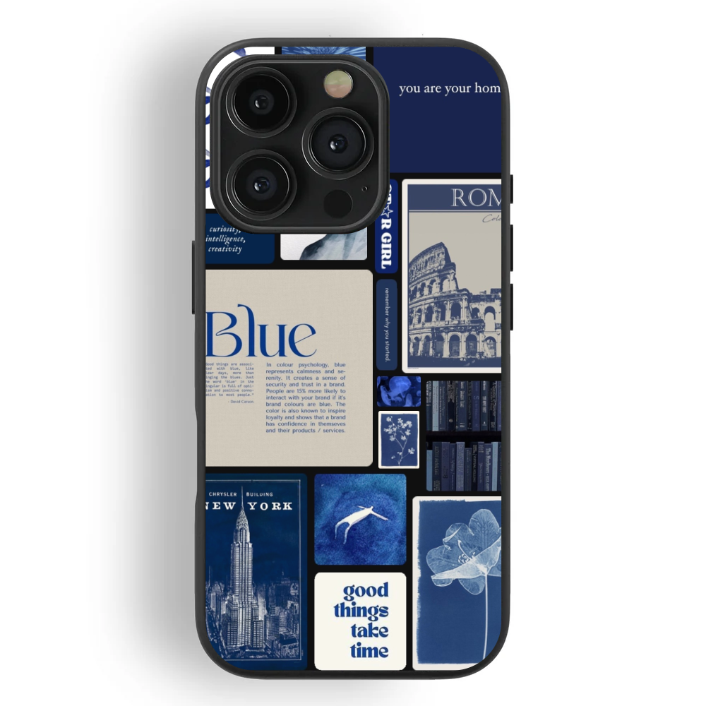 Blue Hour Collage Case 💙
