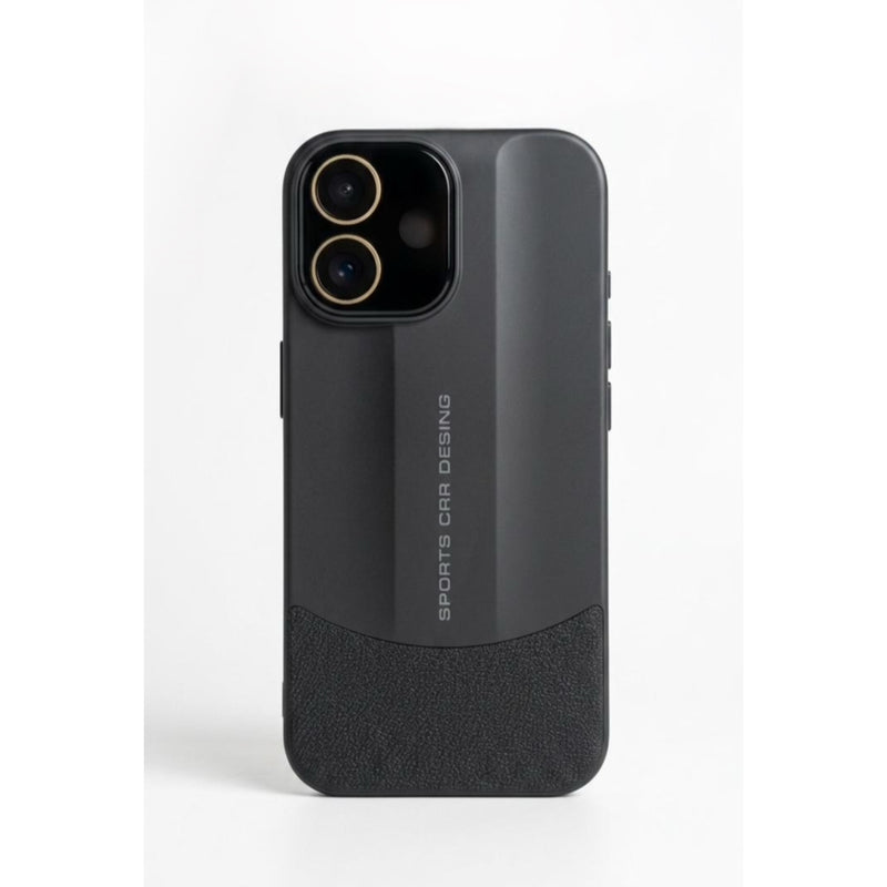 Sports Design Luxury Matte Case with Leather Grip